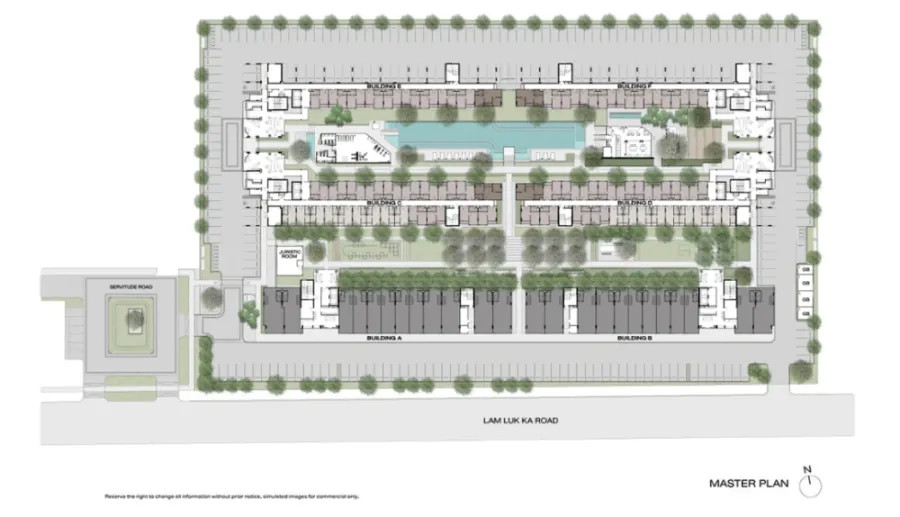Selling down payment, New Cross Kookot Station, 4th floor, view facing the project, convenient travel, hurry to reserve, become the owner.