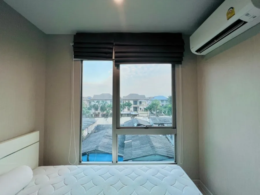For rent, The Privacy Ratchada-Sutthisan, 1 bedroom, clear view, decorated in white tones, comfortable for the eyes. If interested, hurry up to reserv