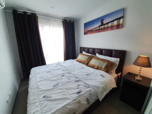 For rent, Regent Home Sukhumvit 97/1, 8th floor, Building E, near BTS, convenient transportation, ready to move in, do not miss !!