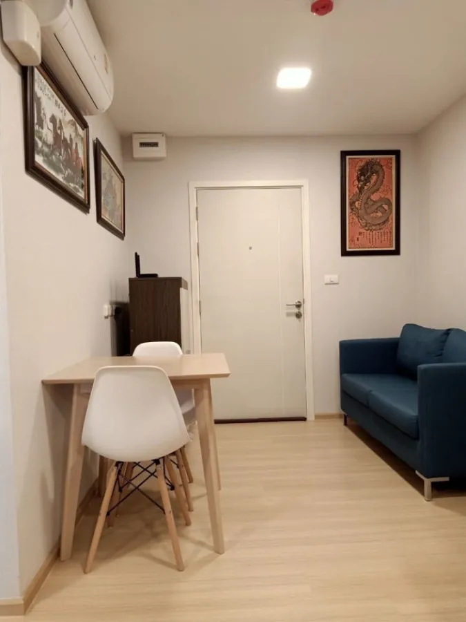 For rent, Plum Condo Rangsit Alive 1, Building A, 6th floor, pool view. Good built-in wardrobe. Hurry up to reserve.