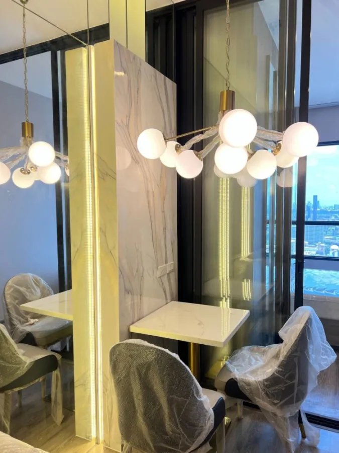 ให้เช่า KnightsBridge Prime On-Nut ห้องตกแต่งหรูหรา ชั้นสูง วิวเมืองสุดปัง สวยและดีมีอยู่จริง จองเลย