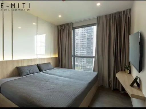 For rent**Ideo Q Siam-Ratchathewi 2Bedroom เตียงใหญ่มาก เฟอร์บิ้วอิน คุ้มกว่านี้ไม่มีแล้วว
