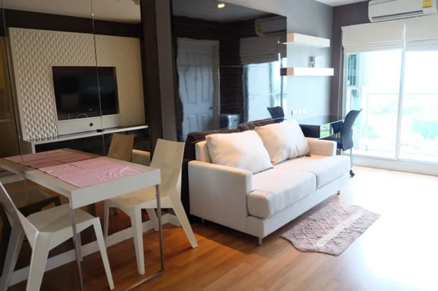 Condo for rent, Lumpini Park Riverside Rama 3, beautiful decorated room, fully furnished, ready to move in, very cheap price