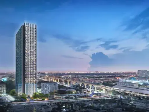 Down payment sale, Ideo Ramkhamhaeng - Lamsalee Station, high floor, good location, lots of freebies, come and reserve now, hurry! images
