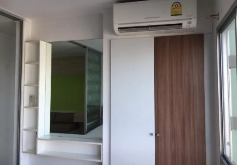 ด่วน ให้เช่า คอนโด ลุมพินี วิลล์ พิบูลสงคราม-ริเวอร์วิว ห้องมุมขนาด 23 ตรม. บิ้วอินทั้งห้อง จองเลยย