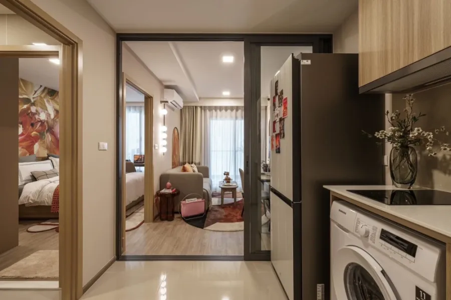 ขายดาวน์ THE BASE Ratchada - Thapra 1 ห้องนอน 1 ห้องน้ำ ชั้น 2 มาพร้อมราคาสุดพิเศษ รีบมาจองเลย