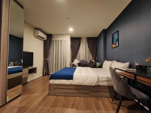 ให้เช่า คอนโด ดิ ออริจิ้น รามอินทรา 83 สเตชั่น ตกแต่งสีคุมโทน เฟอร์นิเจอร์ครบครัน น่าอยู่ จองด่วนๆ images