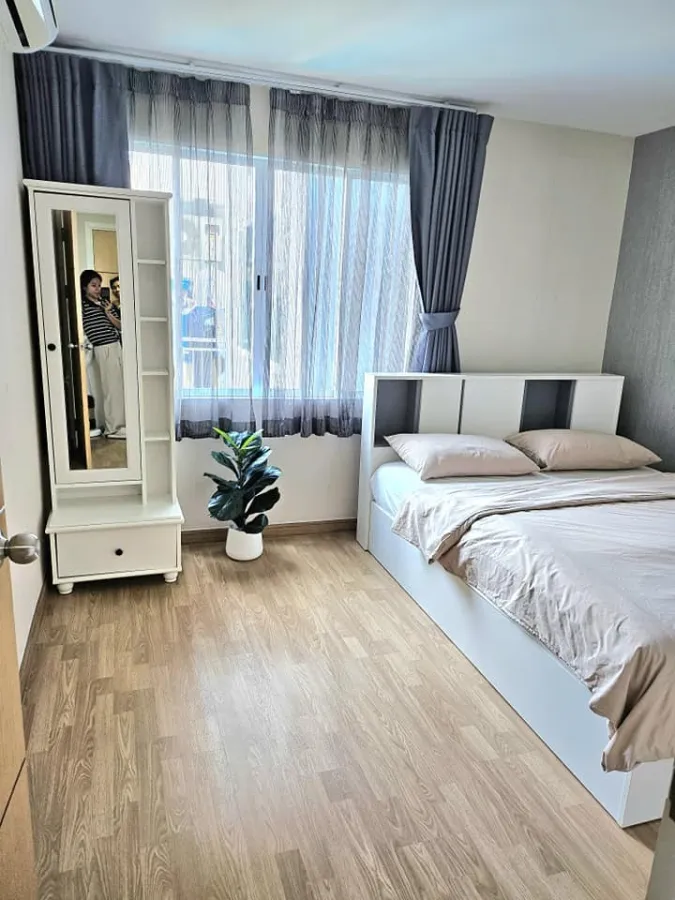 For rent The Maple@ratchada-ladprao The rooms are clearly divided into proportions, fully decorated, just bring your bags.