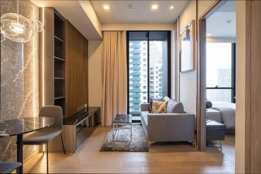 Express!! Condo sales down Celes Asoke, high floor, beautiful view, in the heart of the city, near BTS, this price cannot be missed !!