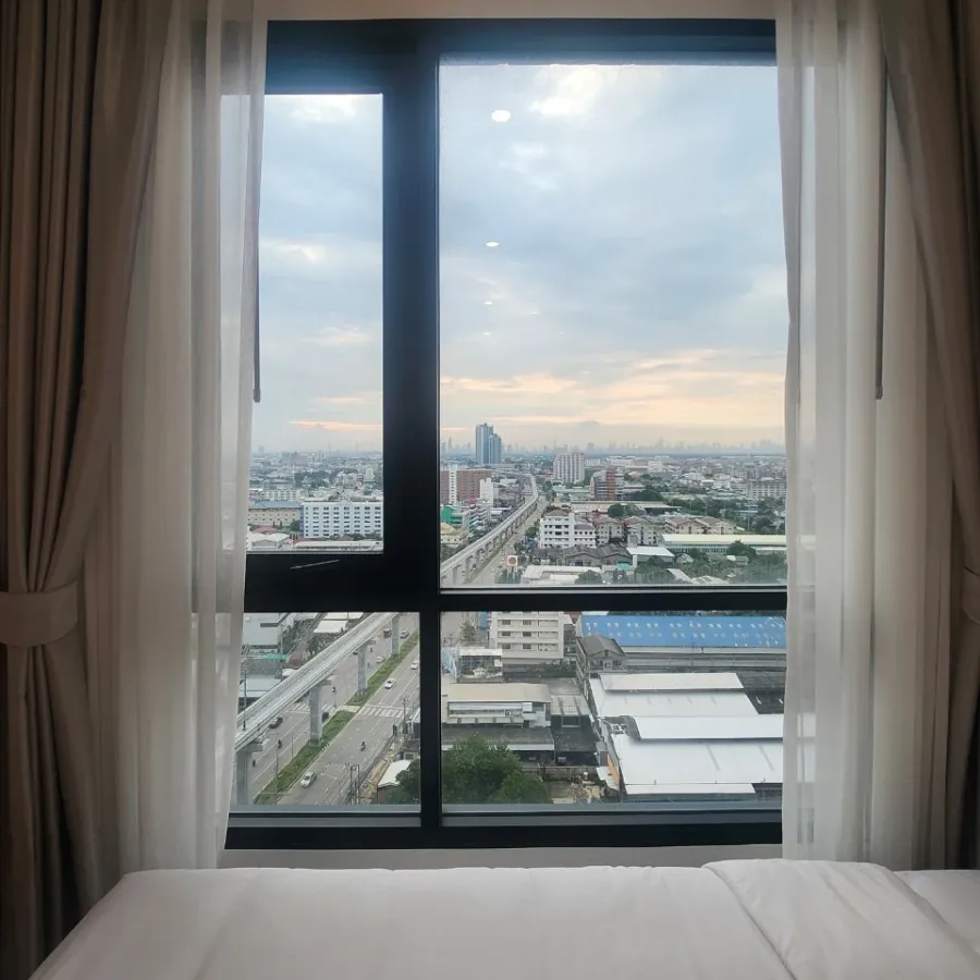 ให้เช่า Knightsbridge Sukhumvit-Thepharak ห้องพร้อมอยู่ เฟอร์พร้อม จองเลย