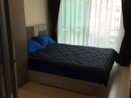 Condo for rent, Niche ID Sukhumvit 113, fully furnished, ready to move in. Don't miss it.