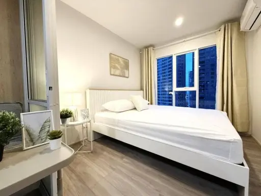 For rent: Regent Home Bangna, high floor, ready to move in, fully furnished. High floor, ready to move in, fully furnished. Hurry and reserve now!