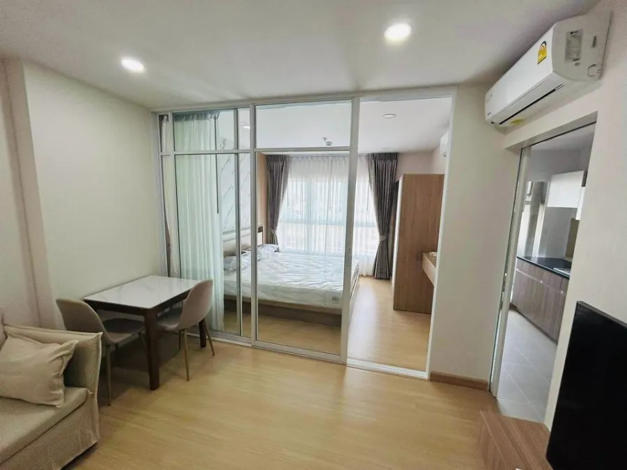 For rent, Supalai Veranda Ramkhamhaeng, 8th floor, good height, complete amenities, book now.