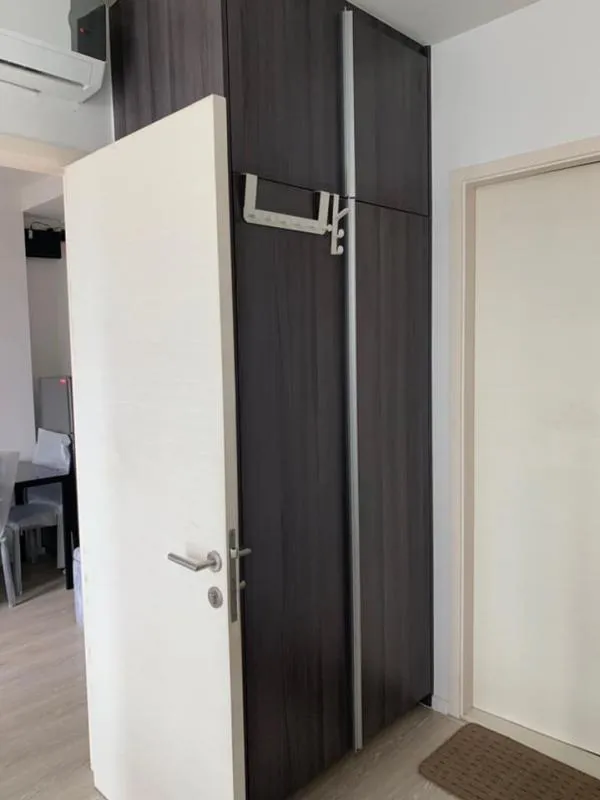 ขายด่วน Quinn Condo ชั้นสูง ได้นอนดูวิวเมืองชิวๆ แถมห้องสวยสุดๆ ตู้เสื้อผ้า Build-in ห้ามพลาดเลยจ้า