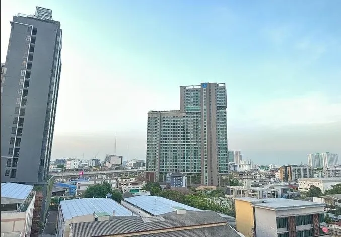 For rent, Lumpini Place Ratchayothin, unblocked view, nice room, good furnishings, first come first served, hurry up