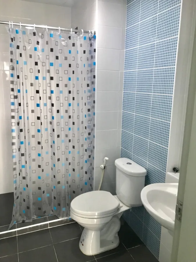 For rent!! The Kith Lam Luk Ka Klong 2 (Phase 1), 4th floor, Building C, fully furnished. Bring your bags and come in!!