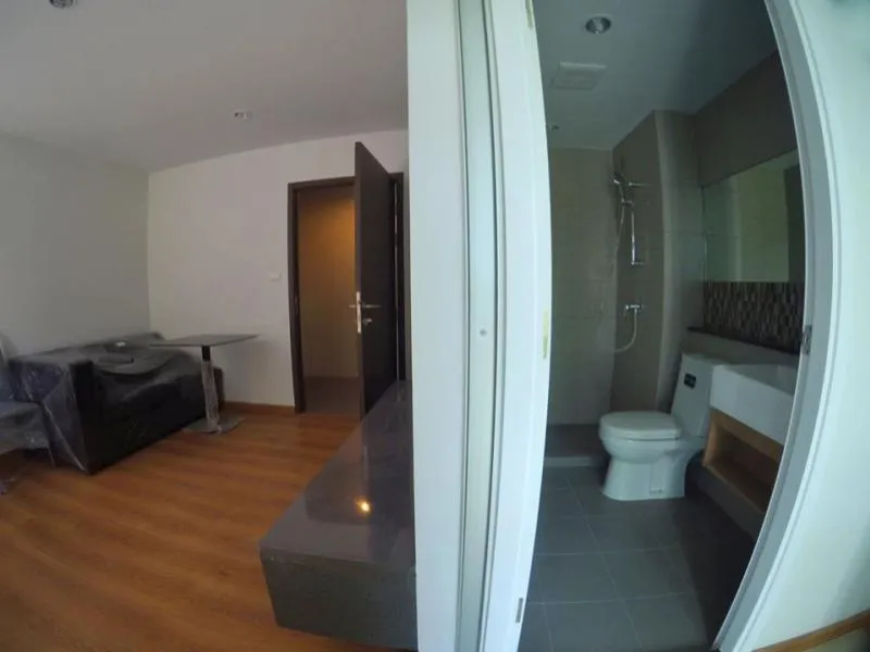 For rent!!️ Condo HALLMARK Chaengwattana, wide room, clear view, 2nd floor, fully furnished, ready to move in!!