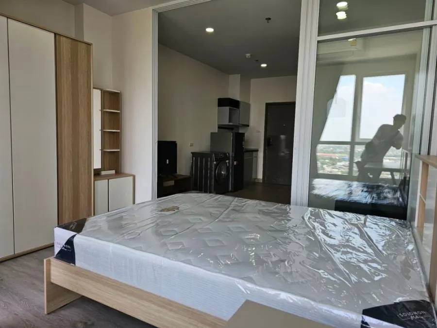 ให้เช่า Supalai Loft Phasi Charoen Station ชั้น 20 ห้องกั้น แต่งครบ น่าอยู่ จองเลย