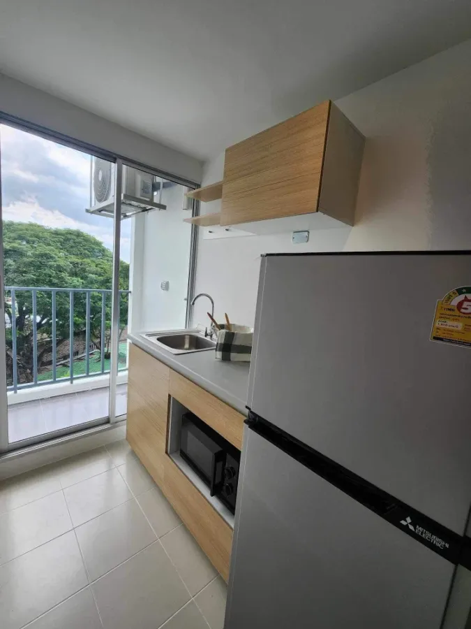 ให้เช่าคอนโด เสนาคิทท์ ฉลองกรุง-ลาดกระบัง ห้อวพร้อมอยู่ เฟอร์นิเจอร์ Built-in ครบชุด รีบมาจอง