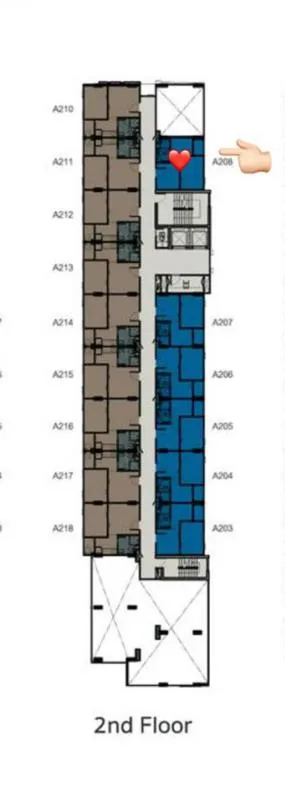 For rent, Happy Condo, Don Mueang, The Terminal, next to no one, garden view, quiet, you can come and own it!!