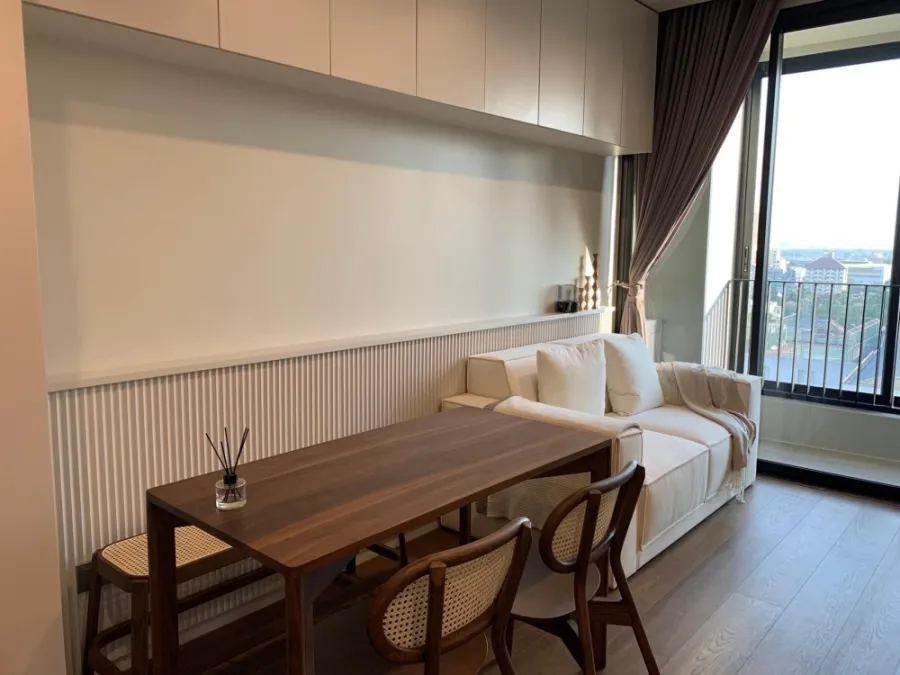 ปล่อยเช่า ไอดีโอ คิว สุขุมวิท 36 วิวเมือง ตกแต่ง Built-in พร้อมอยู่ สไตล์มินิมอล สนใจ จองเลยจ้า