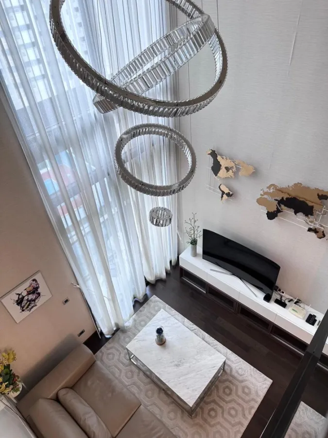 ให้เช่า The XXXIX สุขุมวิท 39 ห้อง Duplex ตกแต่งดูดีครบชุด โทนสีสะอาดตา รีบจองได้เลยจ้า