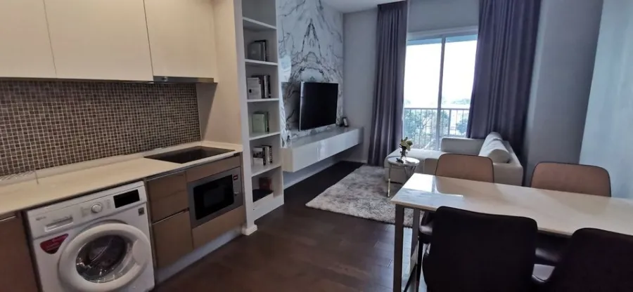 ให้เช่า คอนโด The Saint Residences ห้องน่าอยู่ ตกแต่งสไตล์โมเดิร์น เครื่องใช้ไฟฟ้าครบ ราคาดี จองเลย
