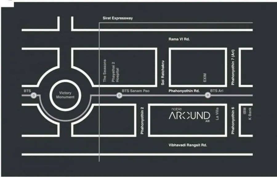 Quick sale!! Noble Around Ari Condo, 12X floor, corner position, beautiful unit, unblocked view, hurry to reserve!!