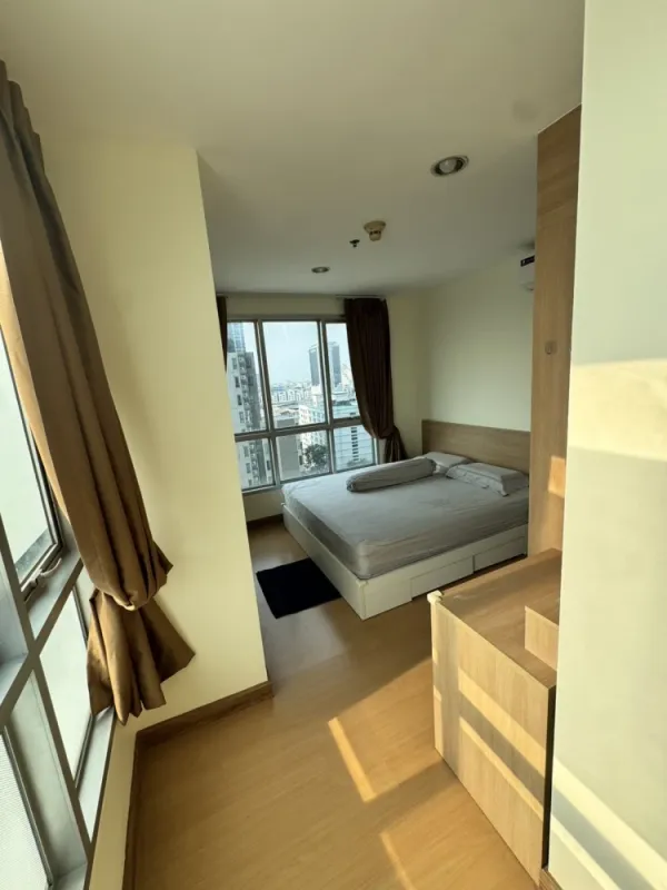 ✨ ด่วน! ปล่อยเช่าห้องสภาพนางฟ้า 2 Bed ติด MRT ห้วยขวาง แค่ก้าวเดียวถึง! ✨ คอนโด Life @ Ratchada-Huaikwang ห้องใหญ่ อยู่สบาย ตกแต่งบิลต์อินหรู สภาพใหม