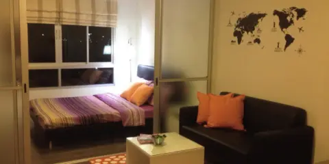 ให้เช่า dcondo Campus Resort Rangsit 1 ห้องนอน 1 ห้องน้ำ เฟอร์นิเจอร์ครบ มาแต่ตัวได้เลวยจ้า