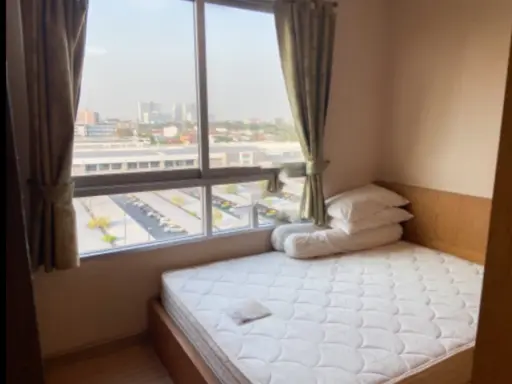 For rent, Plum Condo Nawamin, window facing northeast, beautiful room, good location, don't wait!