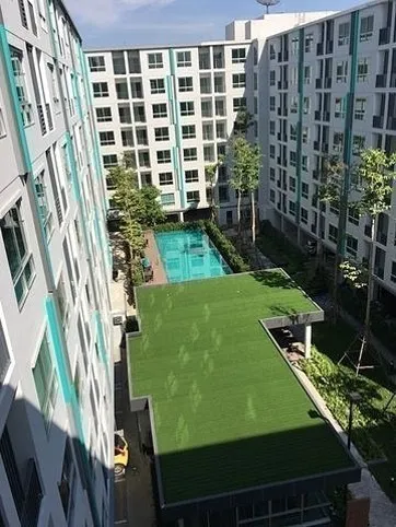 Condo for rent, The Niche ID Serithai, beautiful room, beautiful view, cute decoration, good location, book now !!
