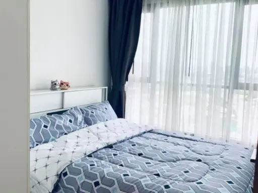 Sell/rent The Base Rama 9 Ramkhamhaeng, nice decorated room, high floor, good view, complete in one place Hurry up to reserve. images
