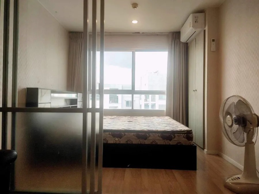 Condo for sale, Lumpini Ville On Nut - Phatthanakan, private room, 8th floor, fully furnished, ready to reserve.