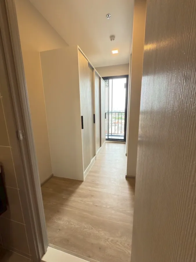 Plum Condo New West Bangyai for rent. Ready to move in, fully furnished, high floor. Book now!