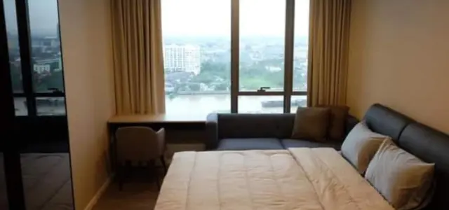 ขายคอนโด 333 ริเวอร์ไซด์ ห้องตกแต่งสวยดูดีมาก ได้วิวแม่น้ำสุดปัง ทุกอย่างครบ ราคาดีรีบจอง images