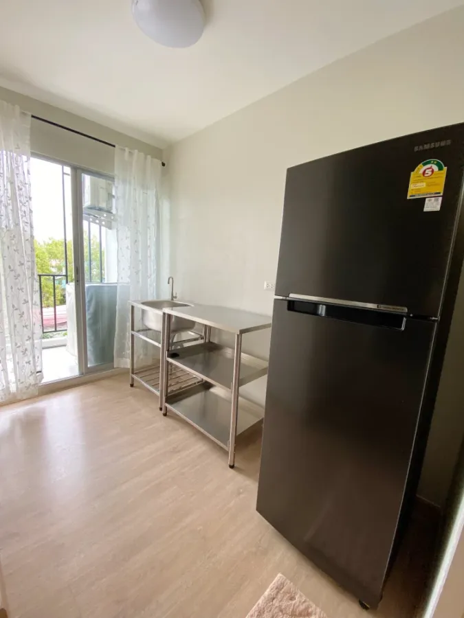 ให้เช่า Ploen Ploen Condominium Rangsit-Workpoint 1 ห้องน่าอยู่ เฟอร์และเครื่องใช้ไฟฟ้าครบครัน จองเลย