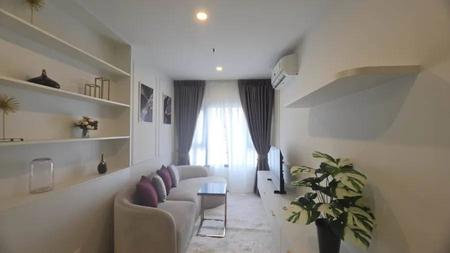 ให้เช่าคอนโด Life Rama 4 - Asoke ห้องแต่งน่าอยู่ เฟอร์ เครื่องใช้ไฟฟ้าครบ มาจับมาจองได้แล้ววันนี้ อย่าพลาดโอกาส