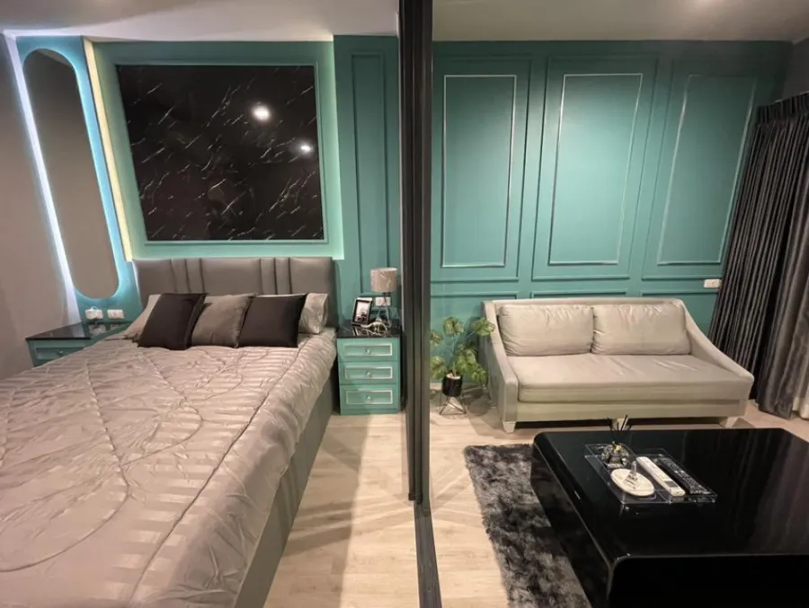 For rent ideo ratchada suttisan ห้องแต่งสวย เฟอร์จัดเต็ม มีครบจบที่ ถ้าไม่จองถือว่าคุณพลาดอย่างแรง