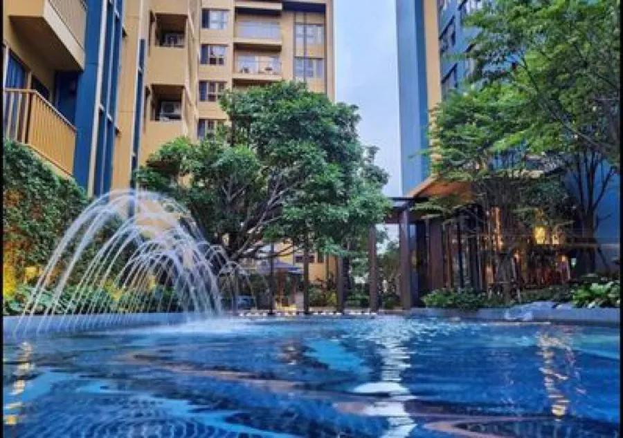 For rent!! Condo The Base Sukhumvit 50, 6th floor, beautiful room, ready to move in immediately, book now!!
