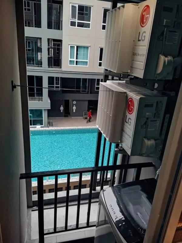 ให้เช่า Regent Home สุขุมวิท 97/1 ขนาด 28 ตร.ม. วิวสระ มีเครื่องซักผ้า ใกล้ bts แบบนี้ต้องจอง