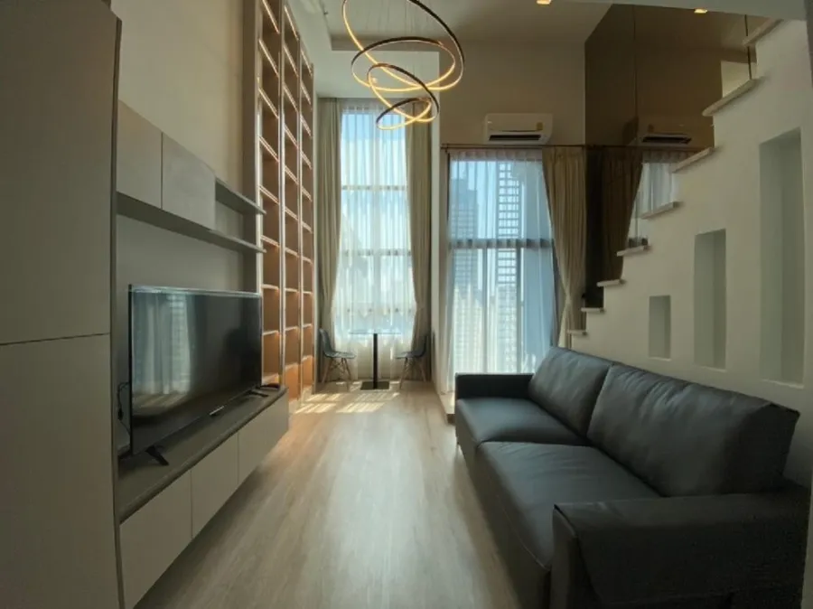 ขาย ให้เช่า คอนโด ไอดีโอ สาทร-วงเวียนใหญ่ วิวโล่ง ห้องแบบ Duplex ตกแต่งสวยทั้งห้อง