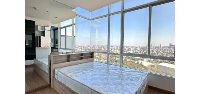 คอนโดให้เช่า The Sky Sukhumvit ห้องมุม วิวเมือง 180 องศา ไม่มีตึกบังวิว เป็นห้องที่มีความเป็นส่วนตัวสูง จองเลย images