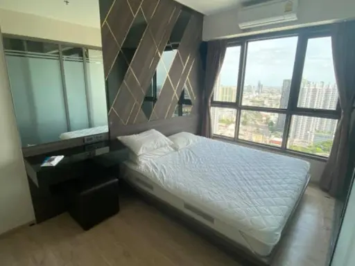 Urgent to rent Condo Whizdom Station Ratchada-Thapra, beautiful room, fully furnished. You can carry your bag in. images