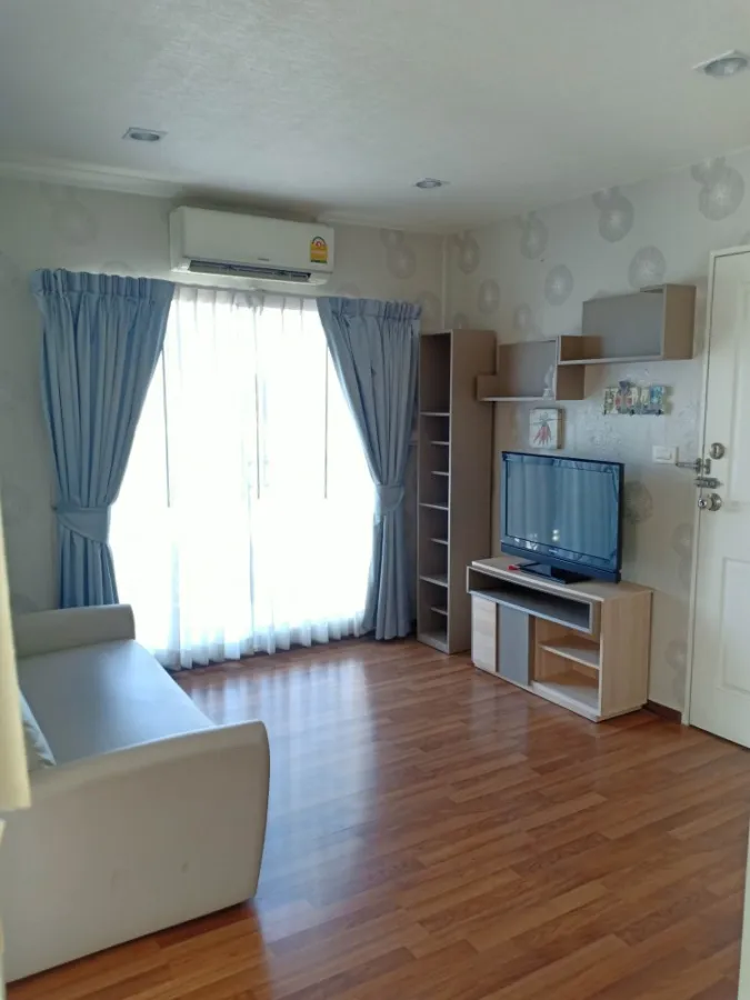 For rent, Condo U@Huamak Station, 1 bedroom, 1 bathroom, nice bed, fully furnished, hurry up and reserve now.