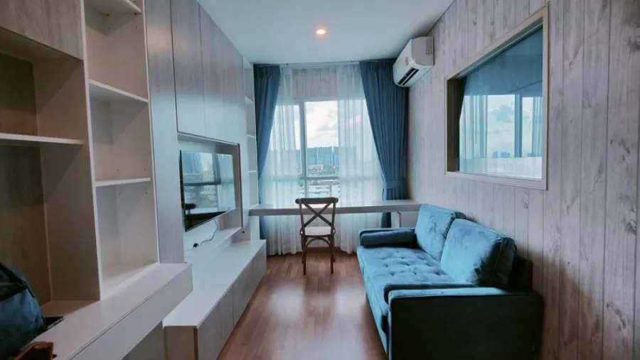 For rent Lumpini Place Taopoon Interchange Built-in in the whole room Modern and vintage style, must be reserved.