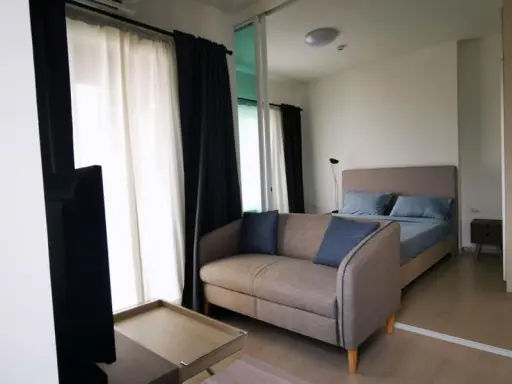 For rent!! Condo Chapter One Eco Ratchada-Huai Khwang, newly renovated room, great common area, ready to move in, book now!!