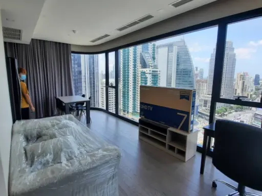ให้เช่า Ashton Asoke ชั้น 23 ห้องกั้นเป็นสัดส่วน Buit-In จัดเต็มทั้งห้อง รีบจองก่อนพลาดจ้า ด่วนๆ images