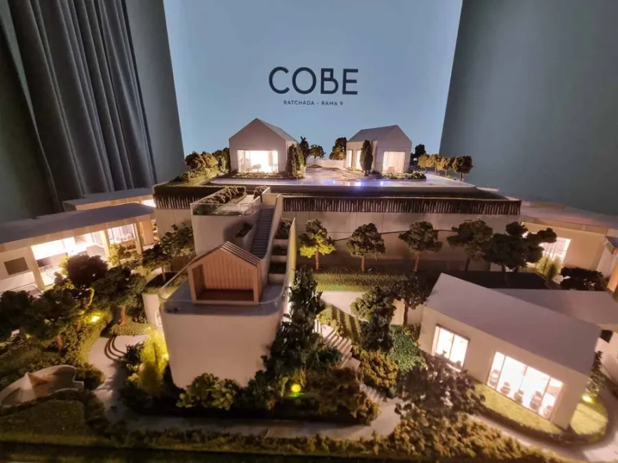 ขาย Cobe Ratchada - Rama 9 ห้องกว้างอยู่สบาย ชั้นสูง ห้องมุม ไม่วุ่นวาย จองเลยด่วน++