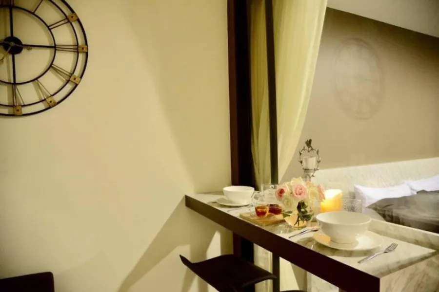 Condo for rent Life Asoke, pool view, good location, furniture, ready to move in, book now!!